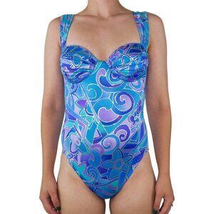 Vintage 70s Mainstream One Piece Swimsuit